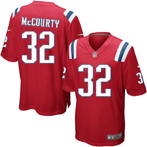 Nike Patriots #32 Devin McCourty Red Alternate Youth Stitched NFL Elite Jersey